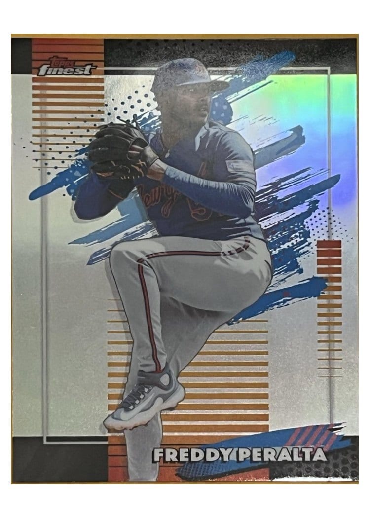 2026 Topps Finest Freddy Peralta #185 card