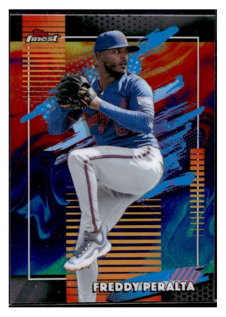 2026 Topps Finest Freddy Peralta #185 card