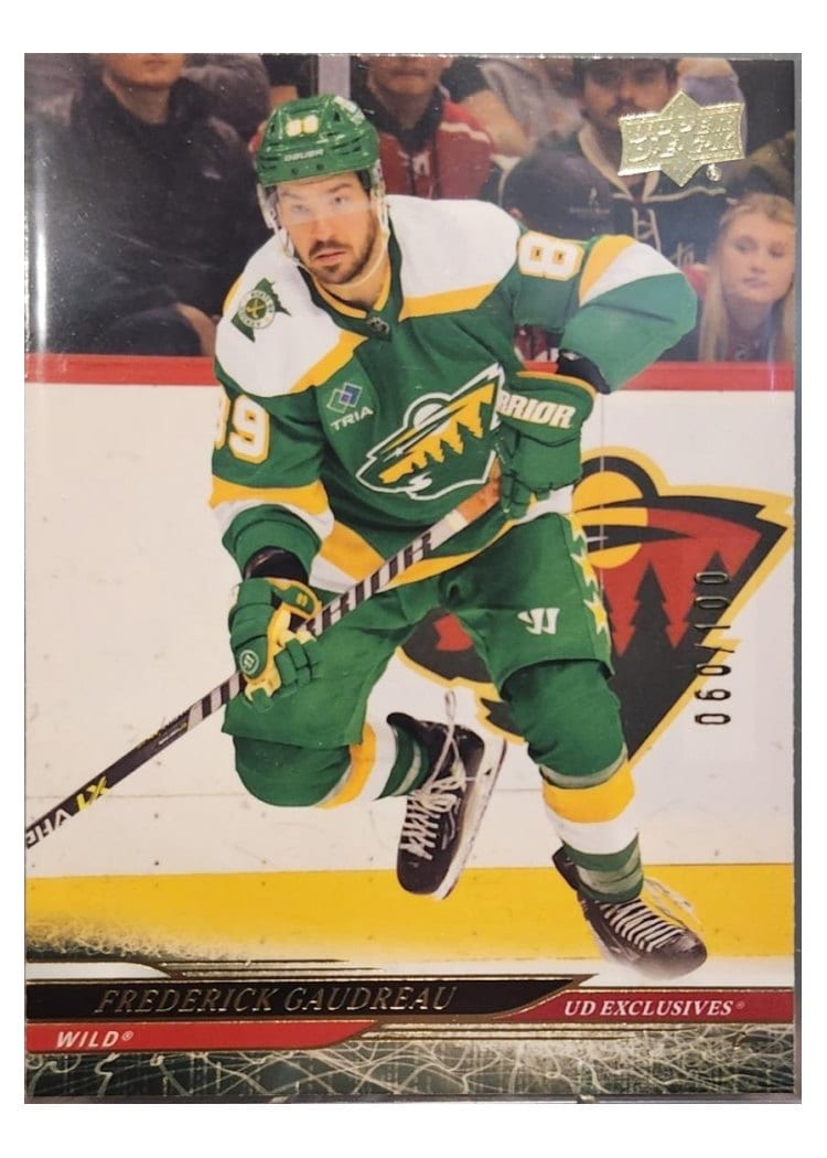 2024-25 Upper Deck Base Set Frederick Gaudreau #332 card