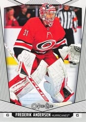 2024-25 O-Pee-Chee Base Set Frederik Andersen #244 card