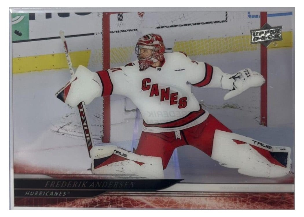 2024-25 Upper Deck Base Set Frederik Andersen #273 card
