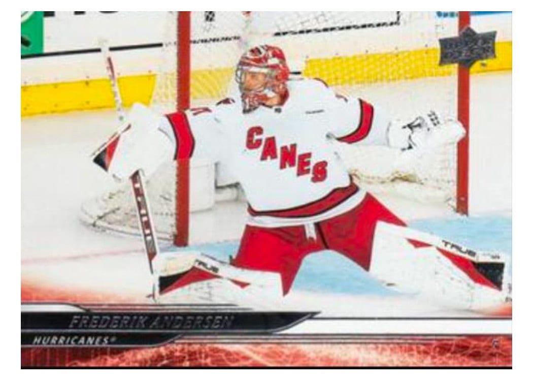 2024-25 Upper Deck Base Set Frederik Andersen #273 card