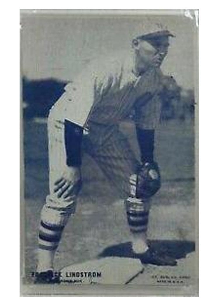 1928 Exhibits Fredrick Lindstrom card