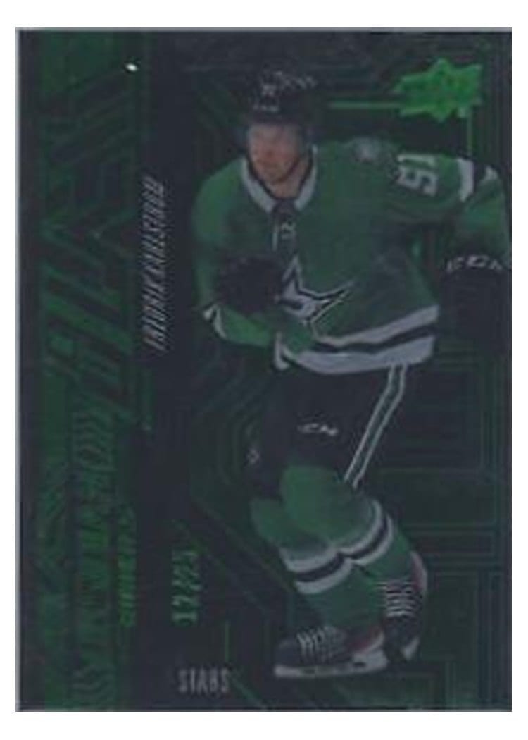2022-23 SPx UD Black Obsidian Rookies Fredrik Karlstrom #OR-47 card