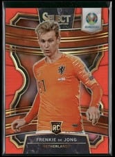 2020 Panini Select UEFA Euro Frenkie de Jong #91 card