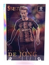 2022 Panini Select La Liga Artistic Impressions Frenkie de Jong #8 card