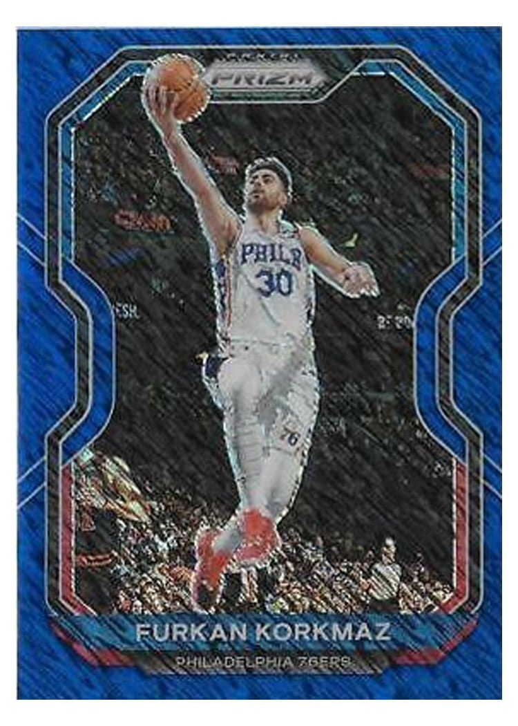 2020-21 Panini Prizm Base Set Furkan Korkmaz #160 card