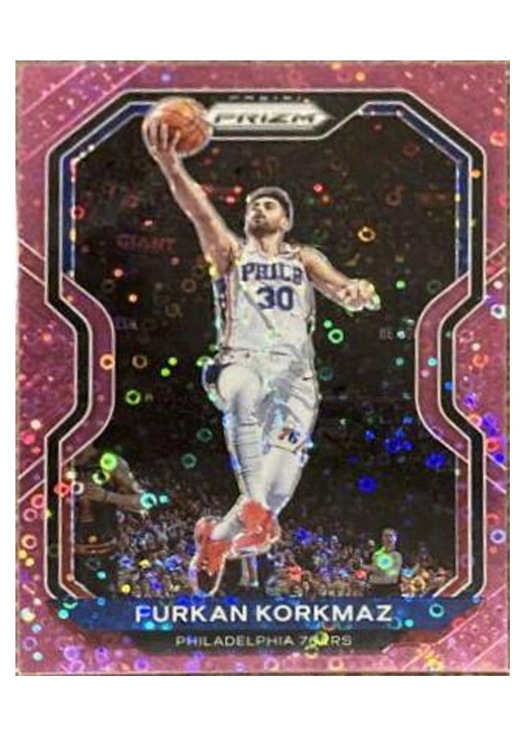 2020-21 Panini Prizm Base Set Furkan Korkmaz #160 card