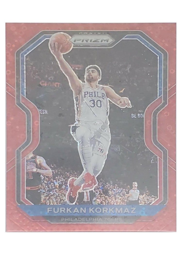 2020-21 Panini Prizm Base Set Furkan Korkmaz #160 card