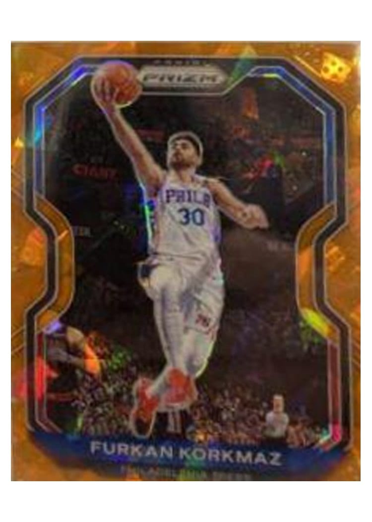 2020-21 Panini Prizm Base Set Furkan Korkmaz #160 card