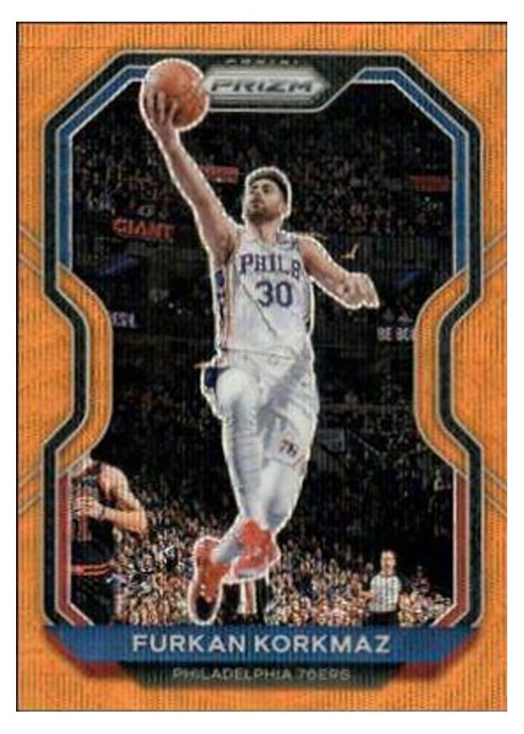 2020-21 Panini Prizm Base Set Furkan Korkmaz #160 card