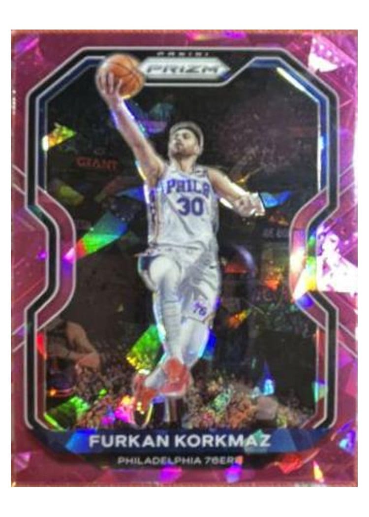 2020-21 Panini Prizm Base Set Furkan Korkmaz #160 card