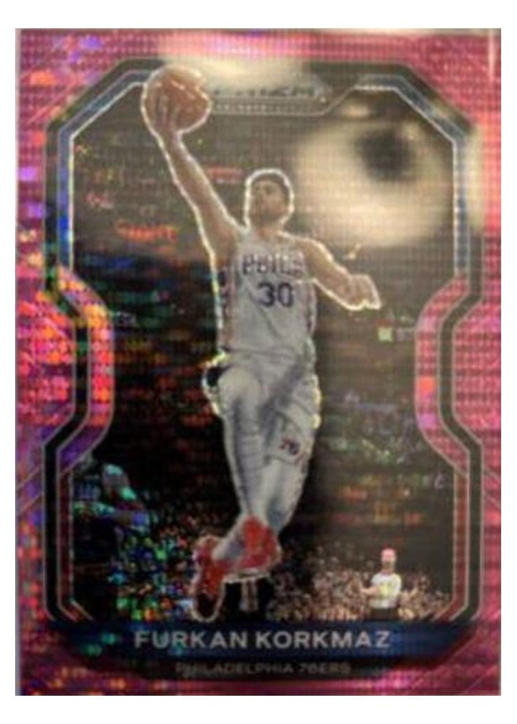 2020-21 Panini Prizm Base Set Furkan Korkmaz #160 card