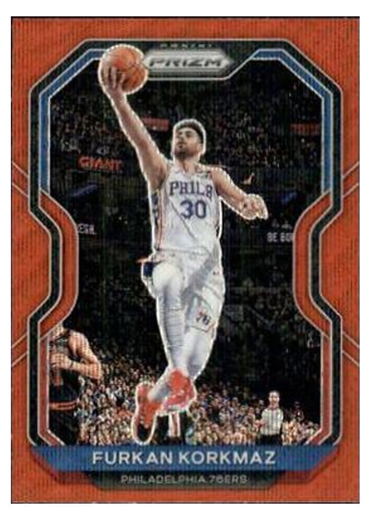 2020-21 Panini Prizm Base Set Furkan Korkmaz #160 card
