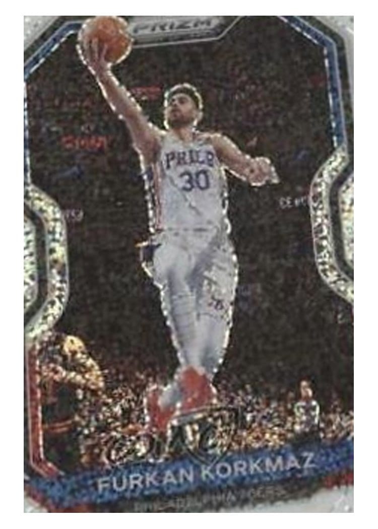 2020-21 Panini Prizm Base Set Furkan Korkmaz #160 card