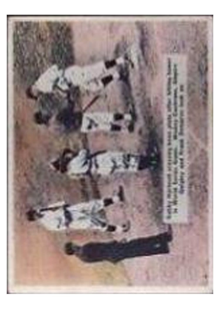 1936 R312 Gabby Hartnett Crossing Home Plate card