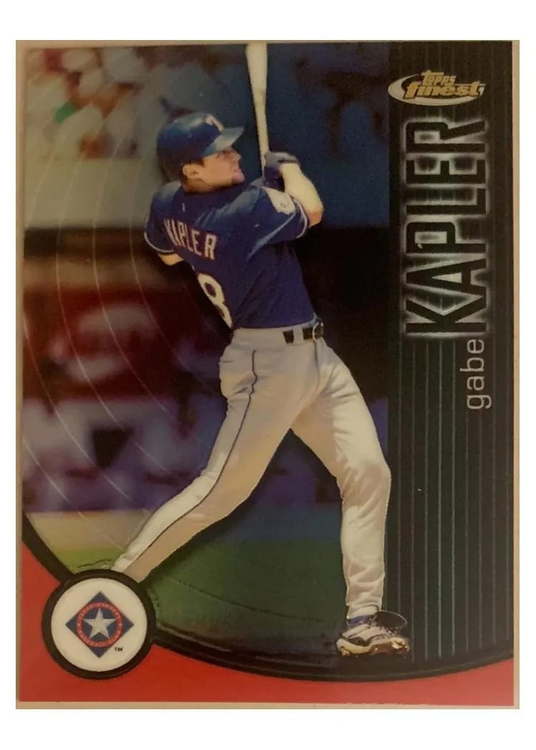 2001 Finest Gabe Kapler #46 card