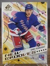 2025-26 SP Game Used New Grooves Gabe Perreault #NG-25