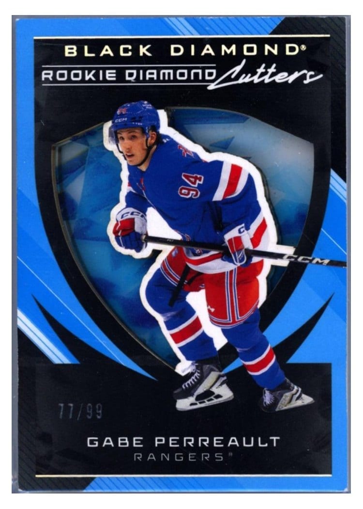 2025-26 Upper Deck Black Diamond Rookie Diamond Cutters Gabe Perreault #RDC-GP card