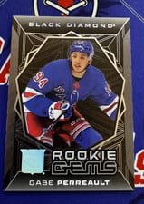 2025-26 Upper Deck Black Diamond Rookie Gems Gabe Perreault #RG-GP card