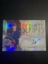 2025-26 Upper Deck Black Diamond Sparkling Rookie Scripts Gabe Perreault #SRS-GP card