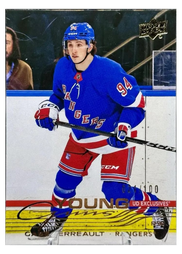 2025 Upper Deck Gabe Perreault #202 card