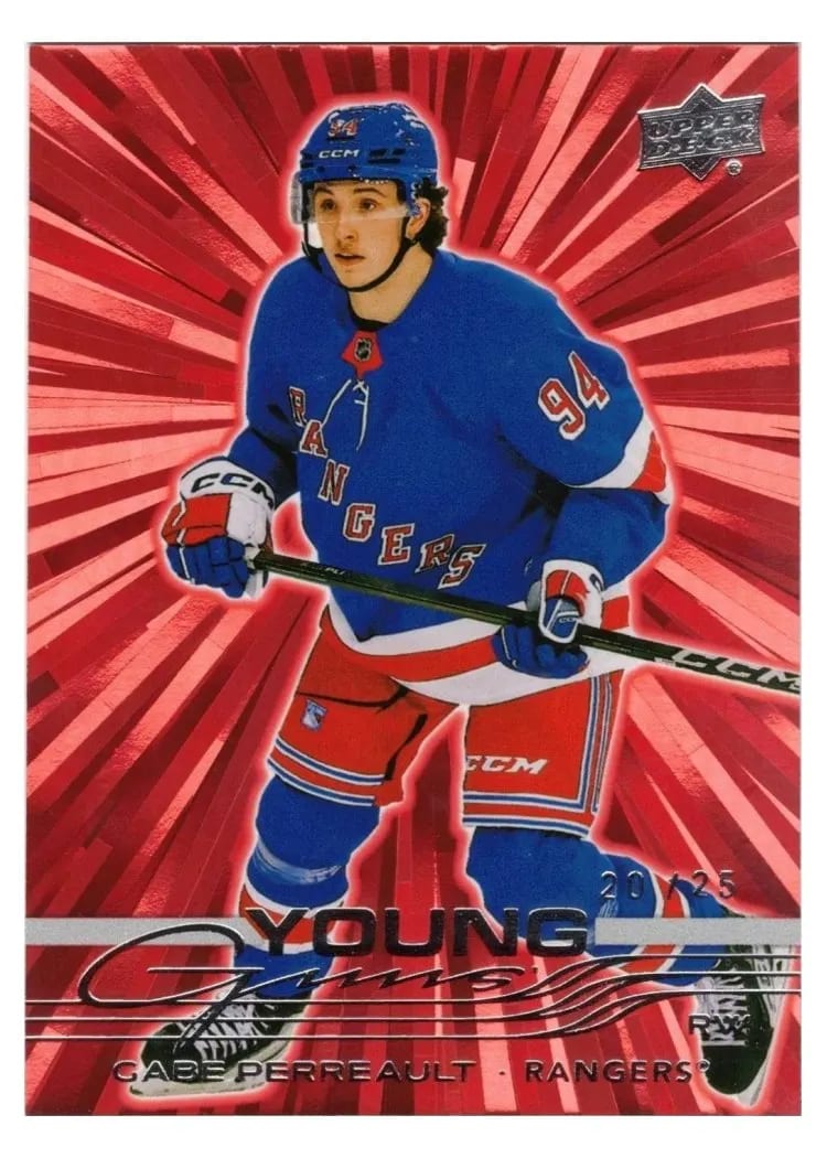 2025 Upper Deck Gabe Perreault #202 card