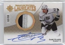 2022-23 Upper Deck Ultimate Collection Signature Material Laureates Gabe Vilardi #SML-GV card