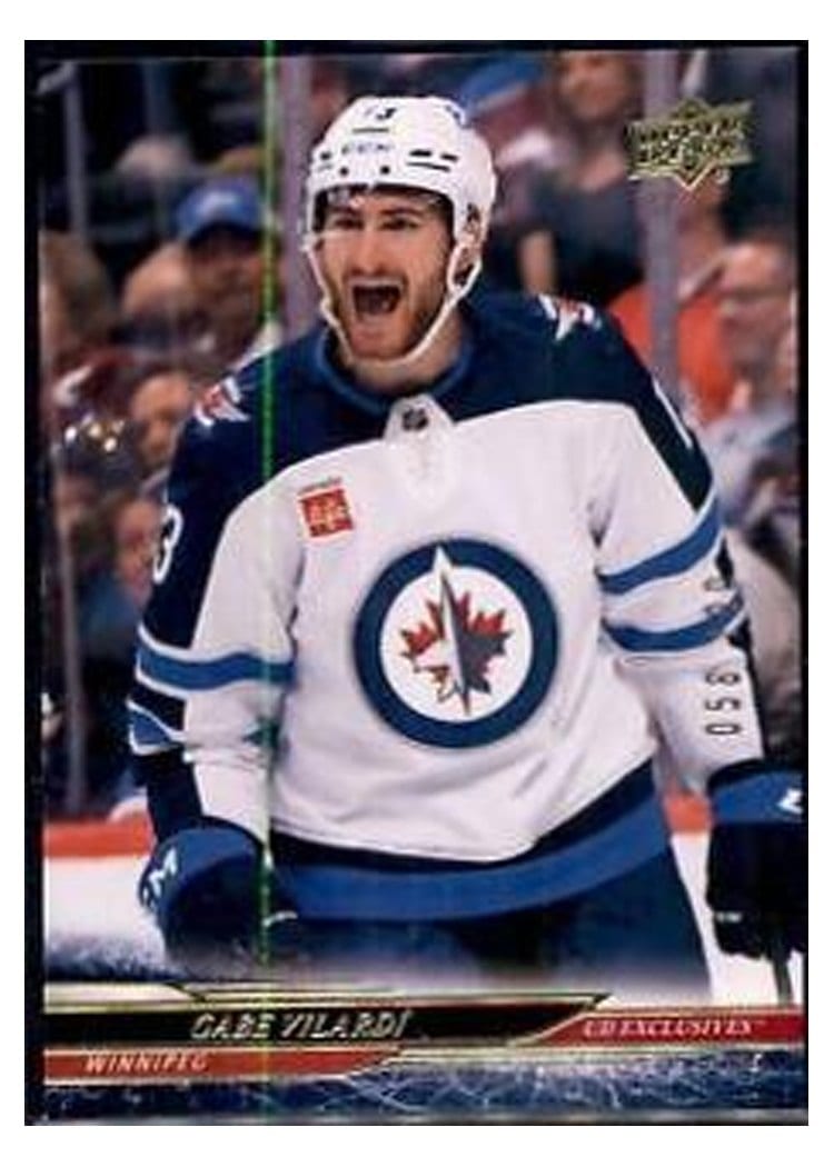 2024-25 Upper Deck Base Set Gabe Vilardi #195 card