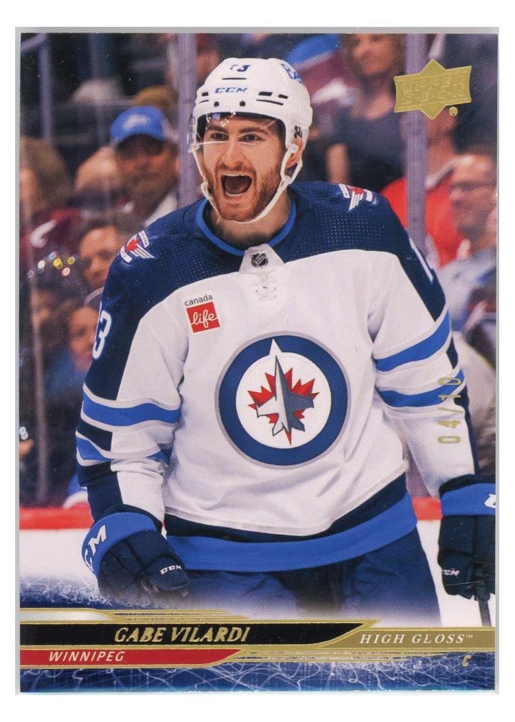 2024-25 Upper Deck Base Set Gabe Vilardi #195 card