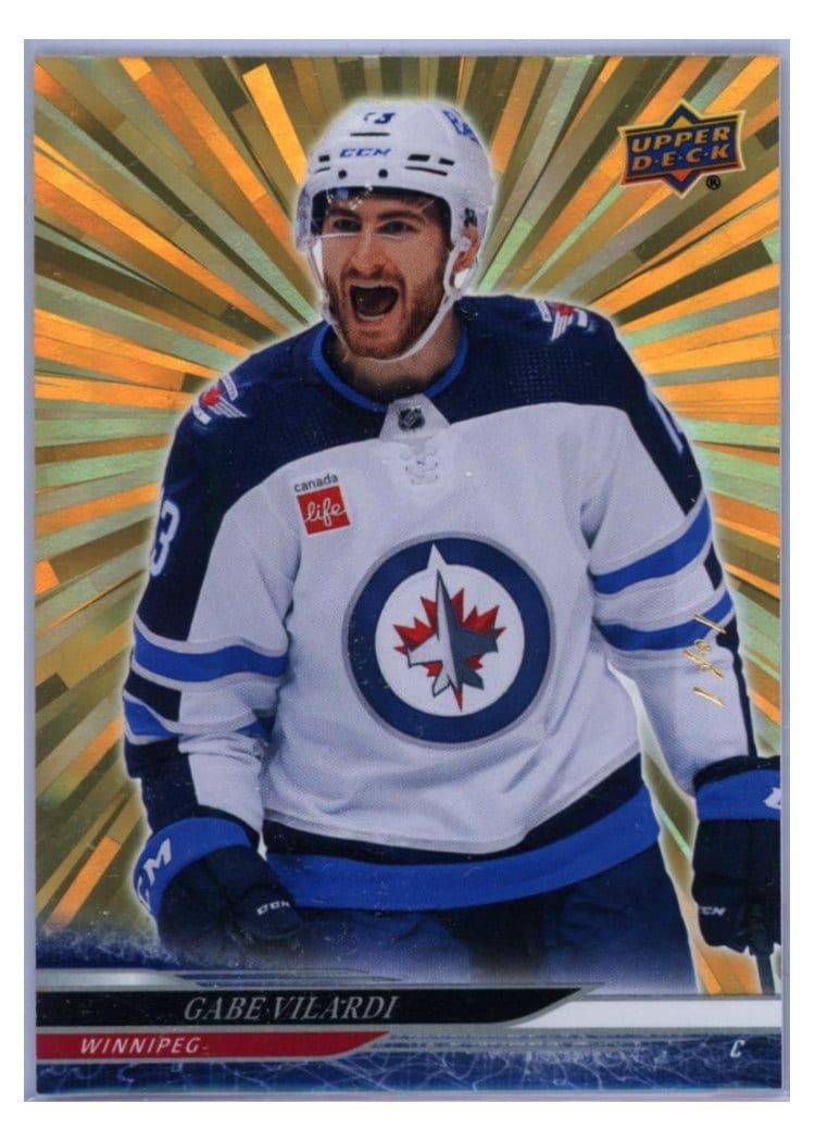 2024-25 Upper Deck Base Set Gabe Vilardi #195 card