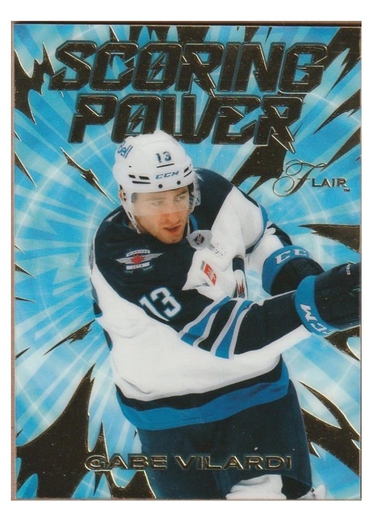 2025-26 Flair Scoring Power Gabe Vilardi #SP-13 card