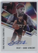 2020-21 Panini Recon True Potential Signatures Gabe Vincent #TPS-GVC card