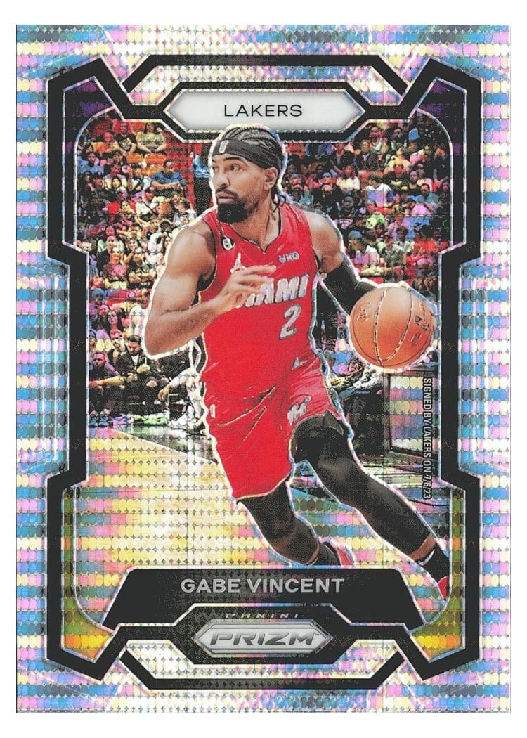 2023-24 Panini Prizm Base Set Gabe Vincent #225 card