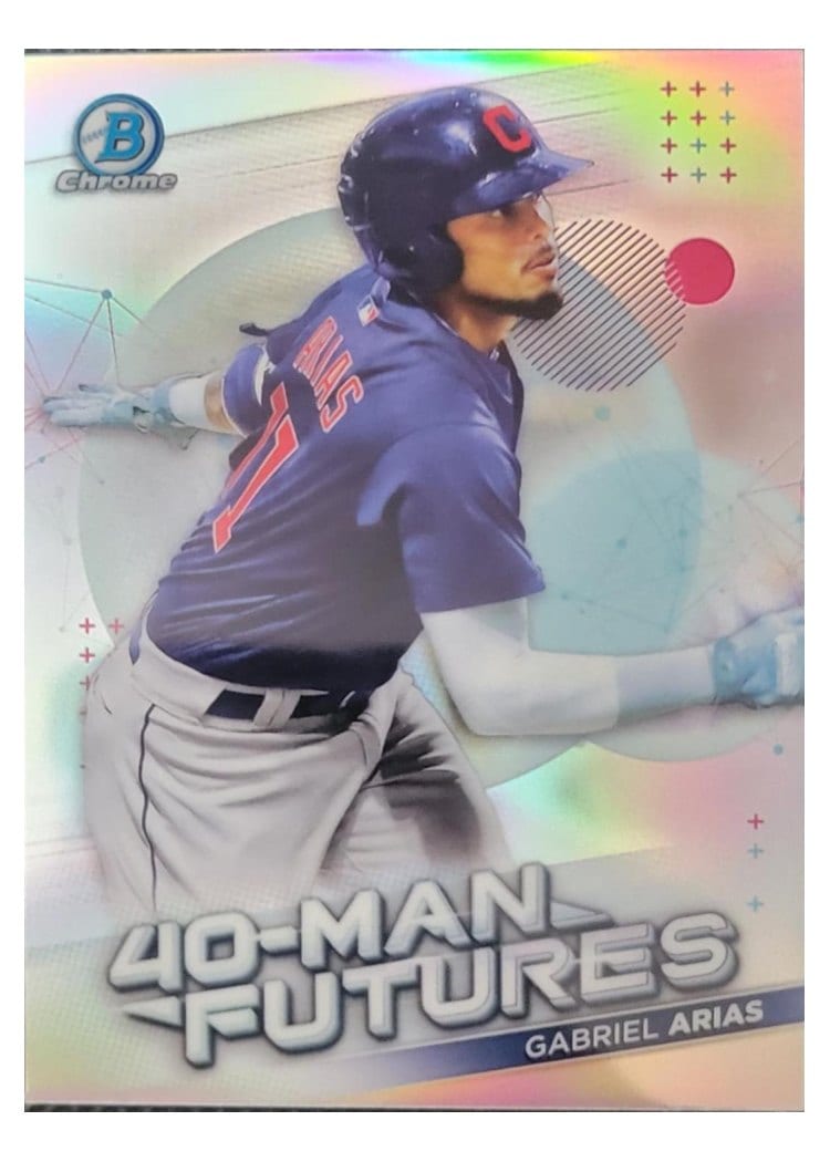 2021 Bowman Chrome 40-Man Futures Gabriel Arias #FMF-28 card