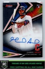 2022 Bowman's Best Best of 2022 Autographs Gabriel Arias #B22-GA card
