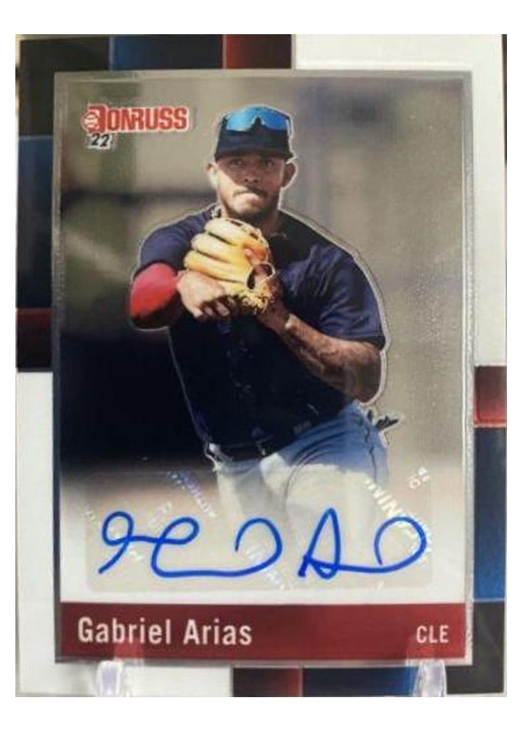 2022 Donruss Optic Retro 1988 Signatures Gabriel Arias #R88S-GA card
