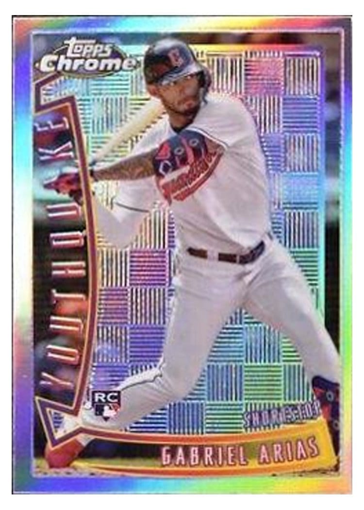 2022 Topps Chrome 1996  Youthquake Gabriel Arias #YQ-20 card