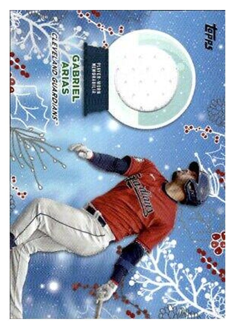 2023 Topps Holiday Relics Gabriel Arias #RC-GA card