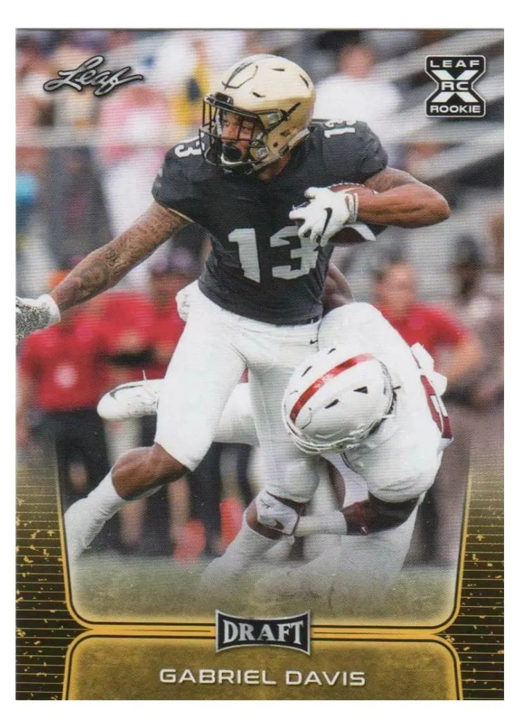 2020 Leaf Draft Gabriel Davis #32 card