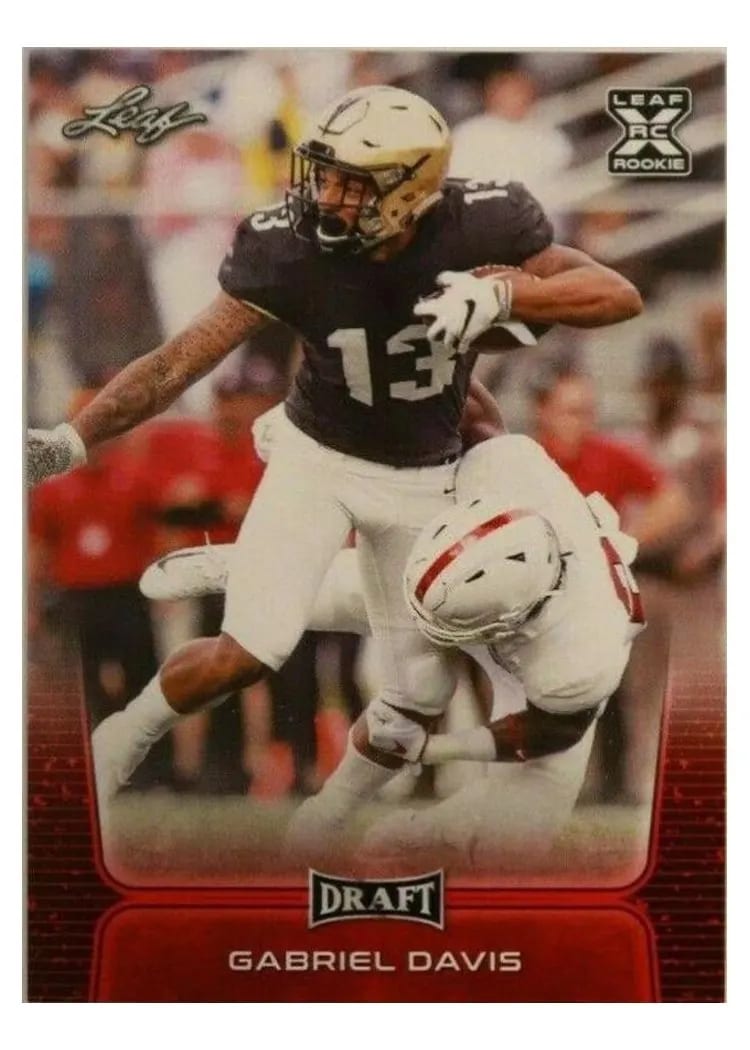 2020 Leaf Draft Gabriel Davis #32 card