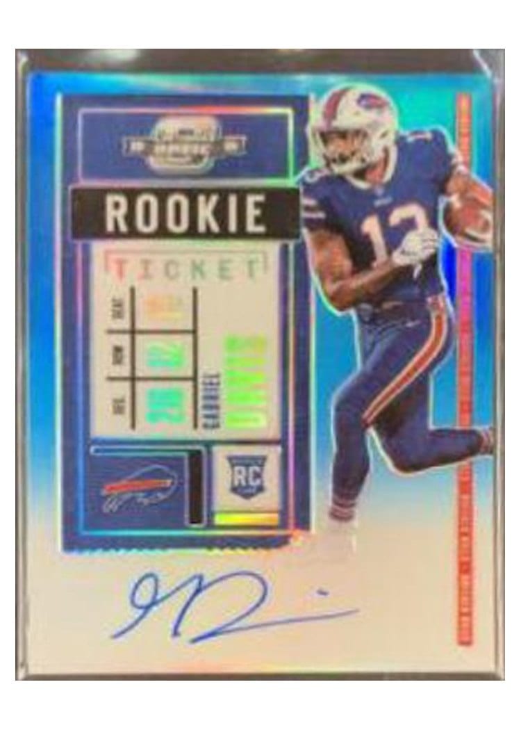 2020 Panini Contenders Optic Base Set Gabriel Davis #139 card