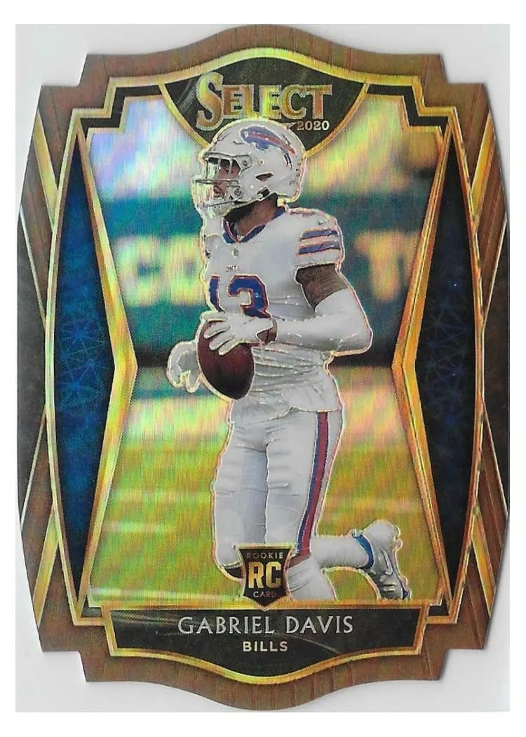 2020 Panini Select Base Set Gabriel Davis #182 card