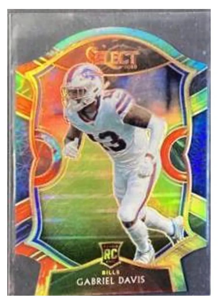 2020 Panini Select Base Set Gabriel Davis #82 card