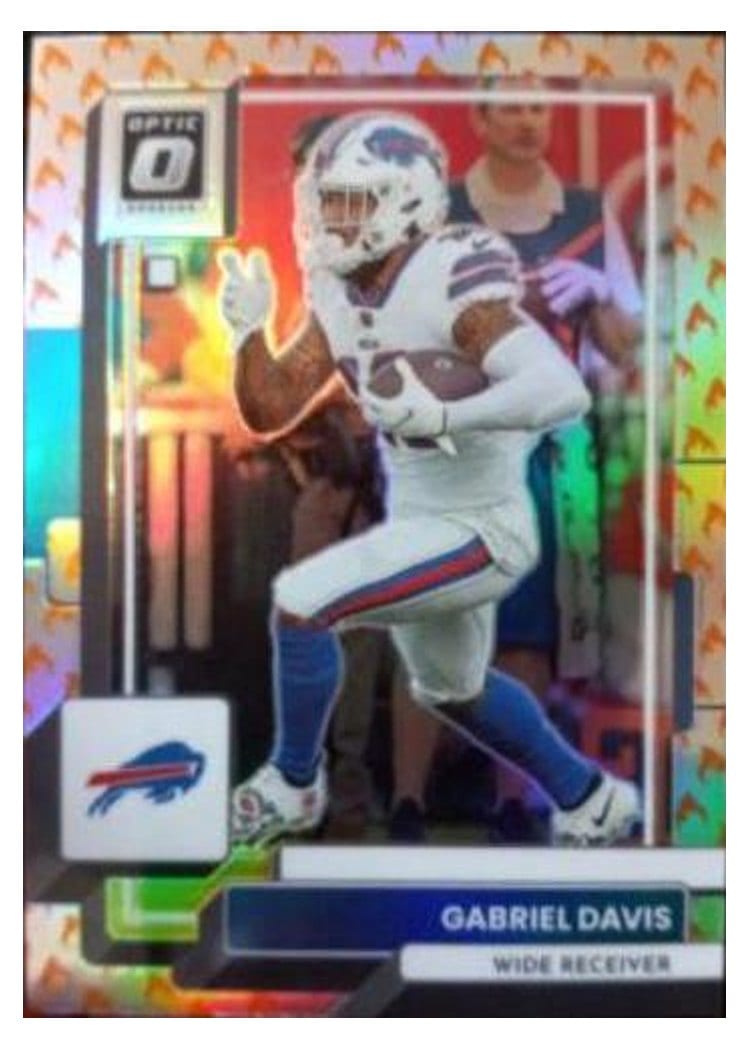 2022 Donruss Optic Base Set Gabriel Davis #23 card