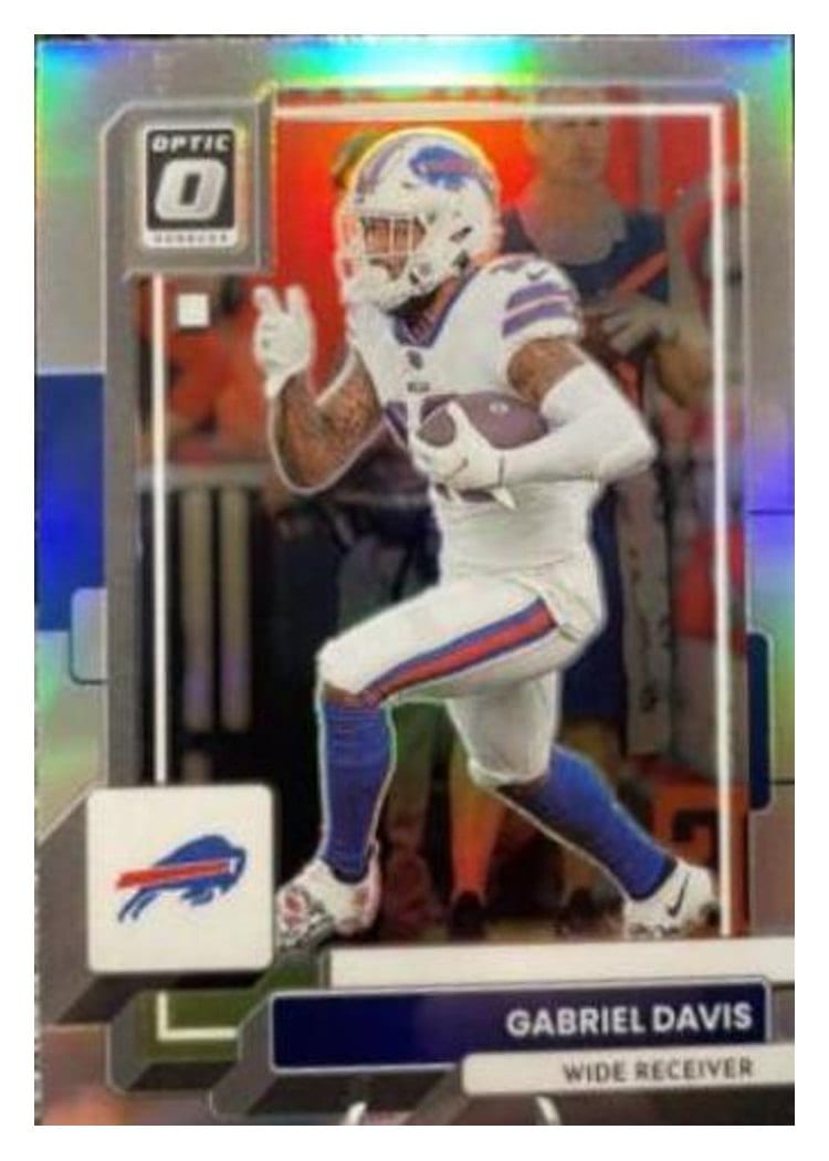 2022 Donruss Optic Base Set Gabriel Davis #23 card