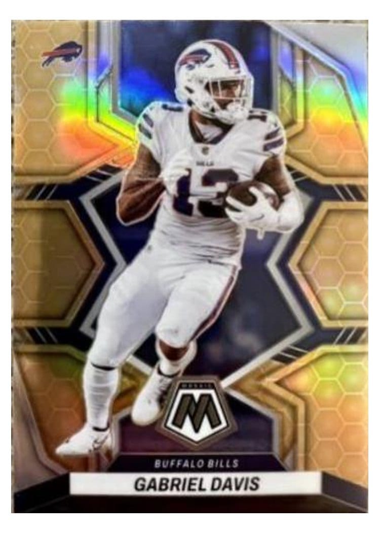 2022 Panini Mosaic Base Set Gabriel Davis #22 card