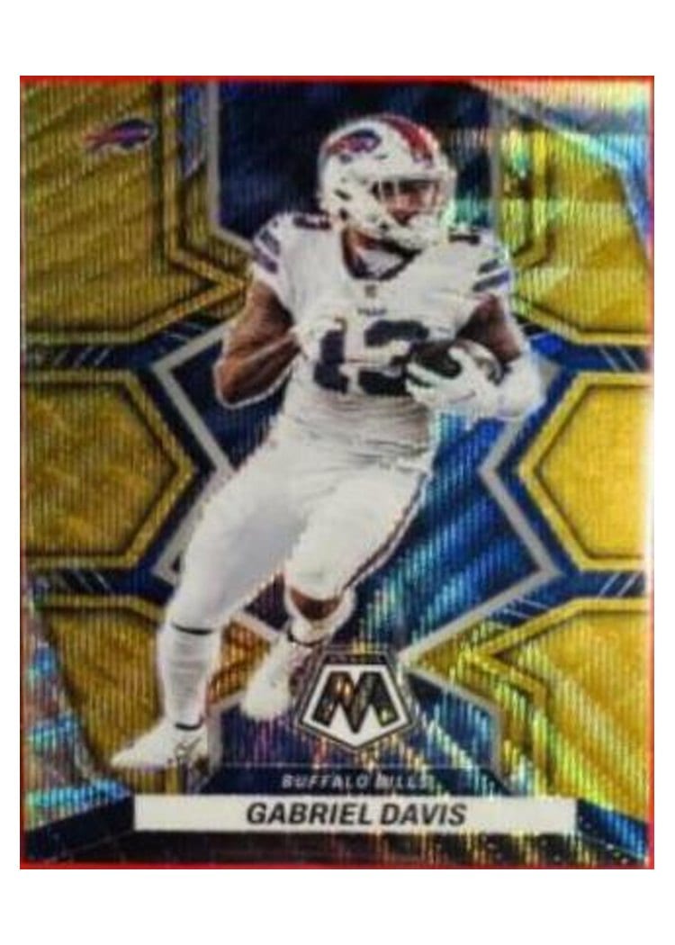 2022 Panini Mosaic Base Set Gabriel Davis #22 card