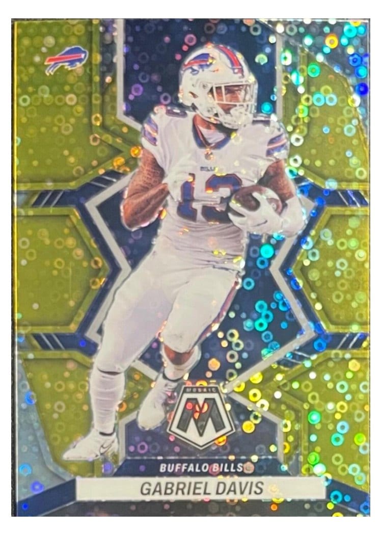 2022 Panini Mosaic Base Set Gabriel Davis #22 card