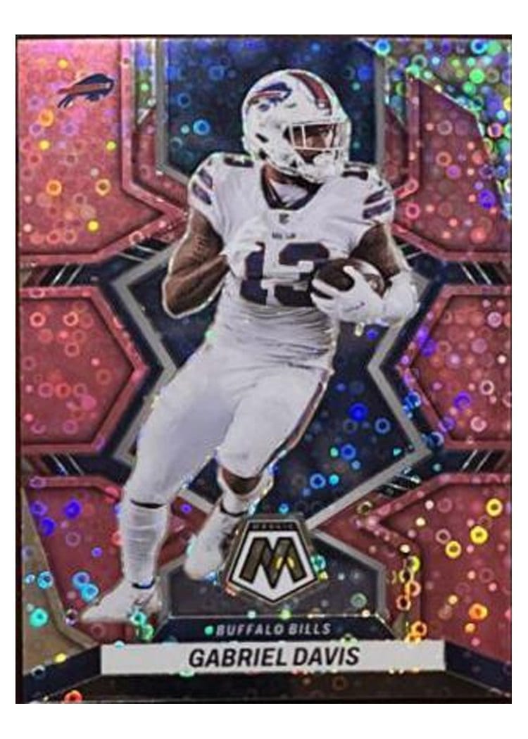 2022 Panini Mosaic Base Set Gabriel Davis #22 card